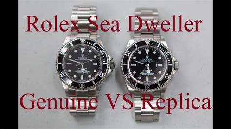 rolex sea dweller real vs fake|rolex sea dweller copy.